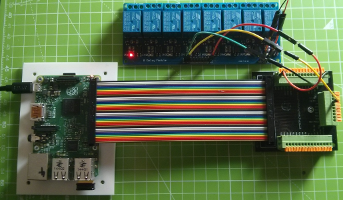 Raspberry Pi with Relay Board